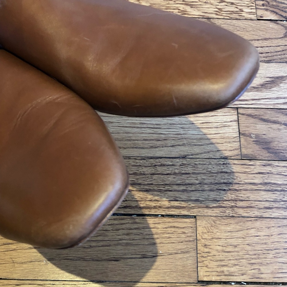 Leather mules with fur trim - Pour La Victoire - Picture 7 of 8